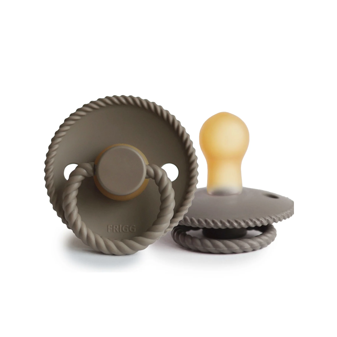 Frigg Latex Pacifier, Rope Portobello - Image 2