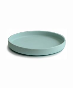Mushie Silicone Plate Cambridge Blue