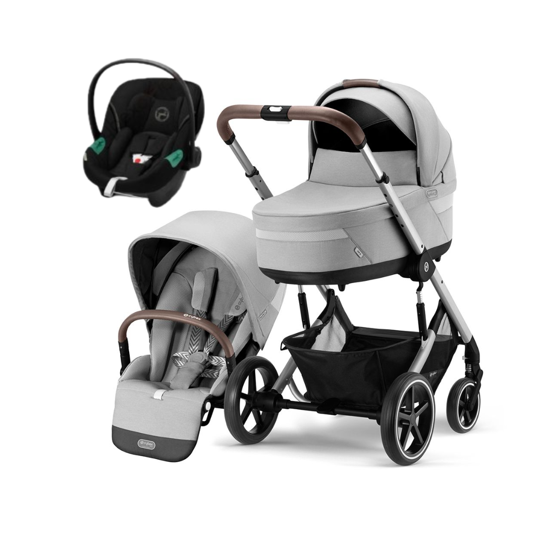 Cybex Balios S Lux 3в1 Lava Grey Stroller – The Little Prince