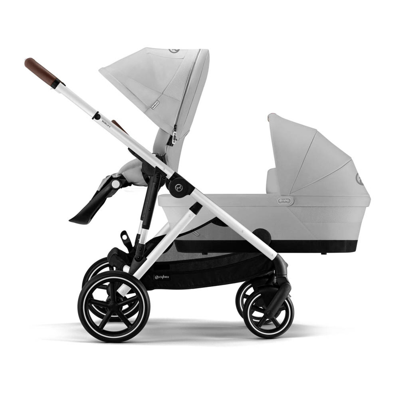 Cybex Gazelle S Duo Stroller  Stone Grey