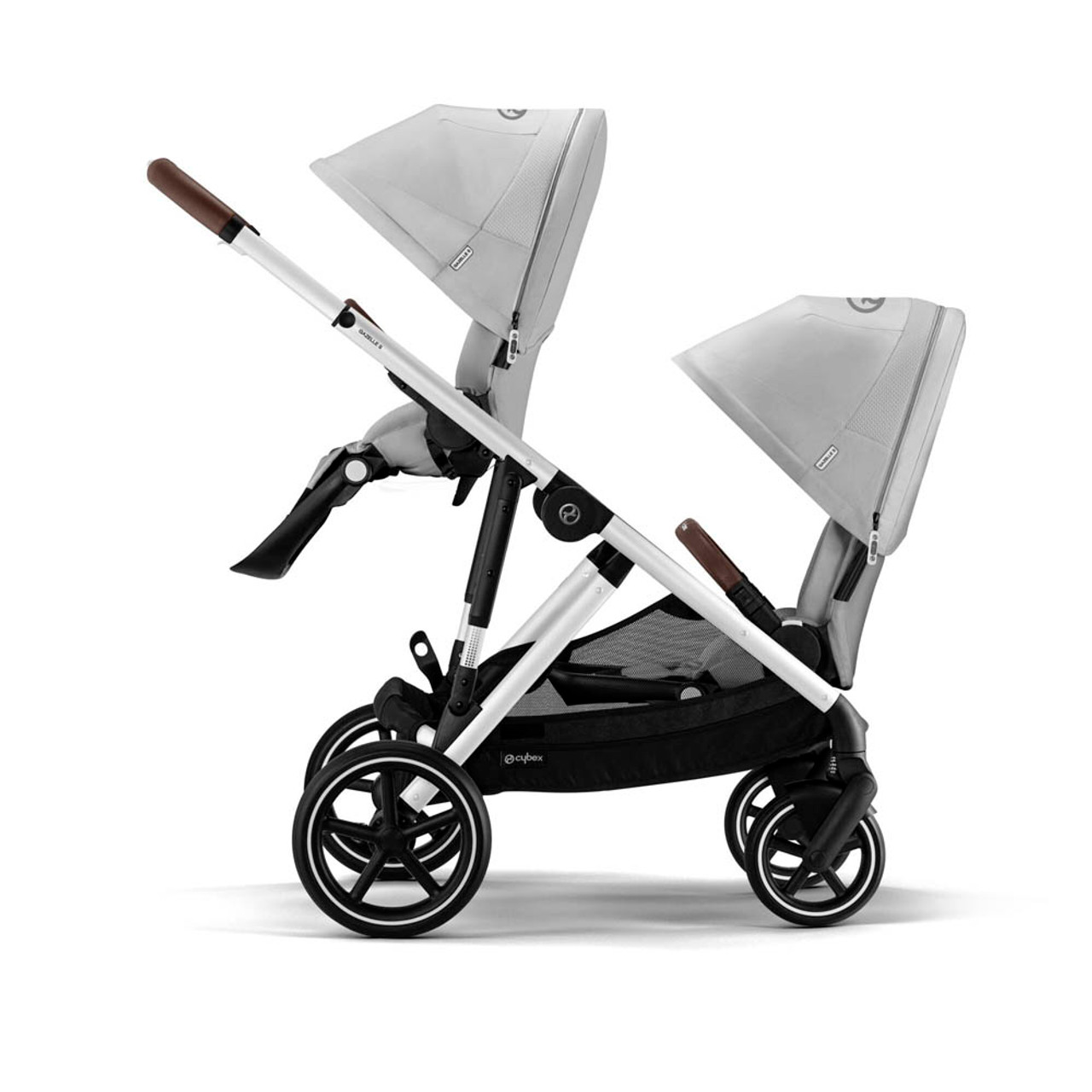 Cybex Gazelle S Duo Stroller  Stone Grey - Image 6