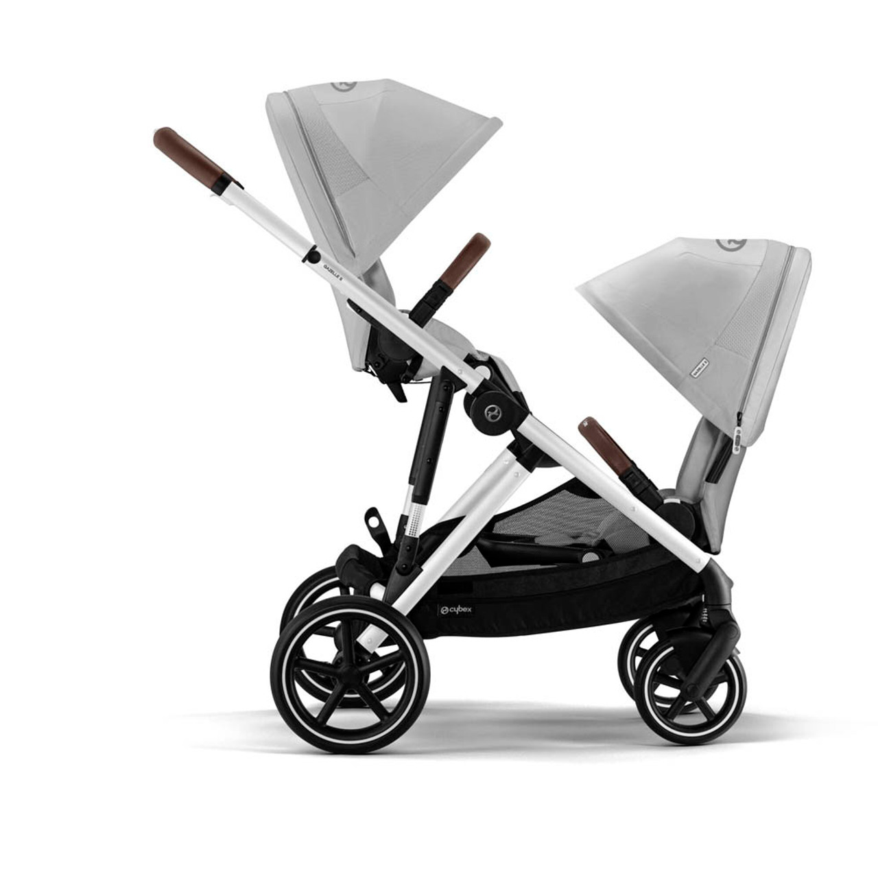 Cybex Gazelle S Duo Stroller  Stone Grey - Image 5