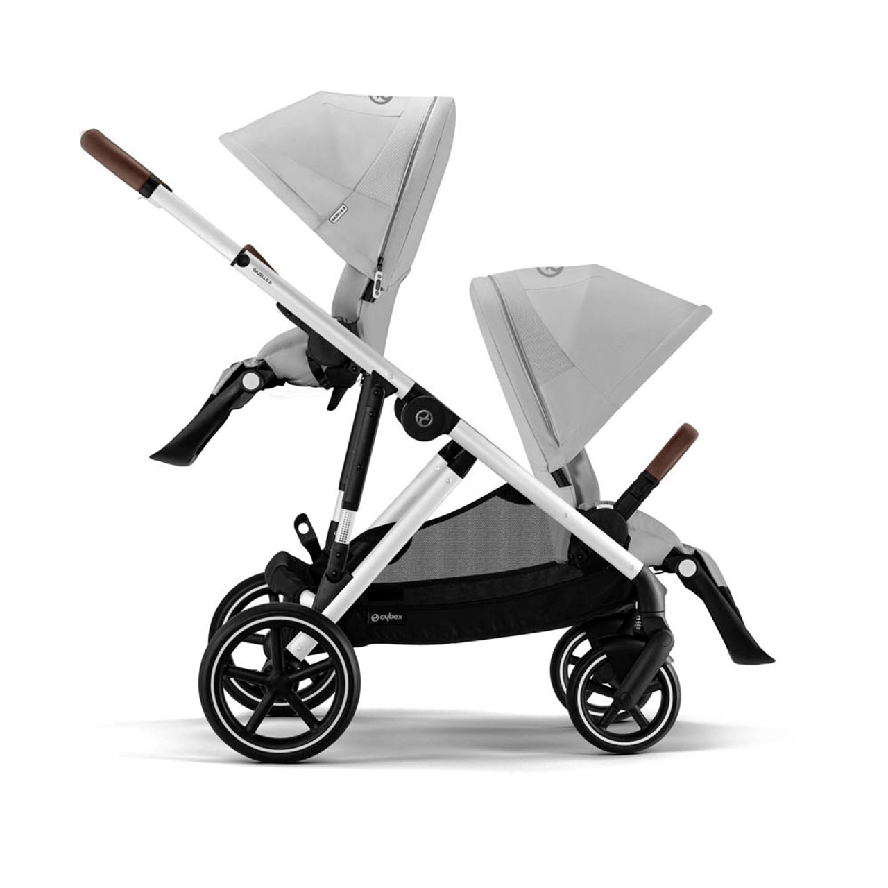 Cybex Gazelle S Duo Stroller  Stone Grey - Image 4
