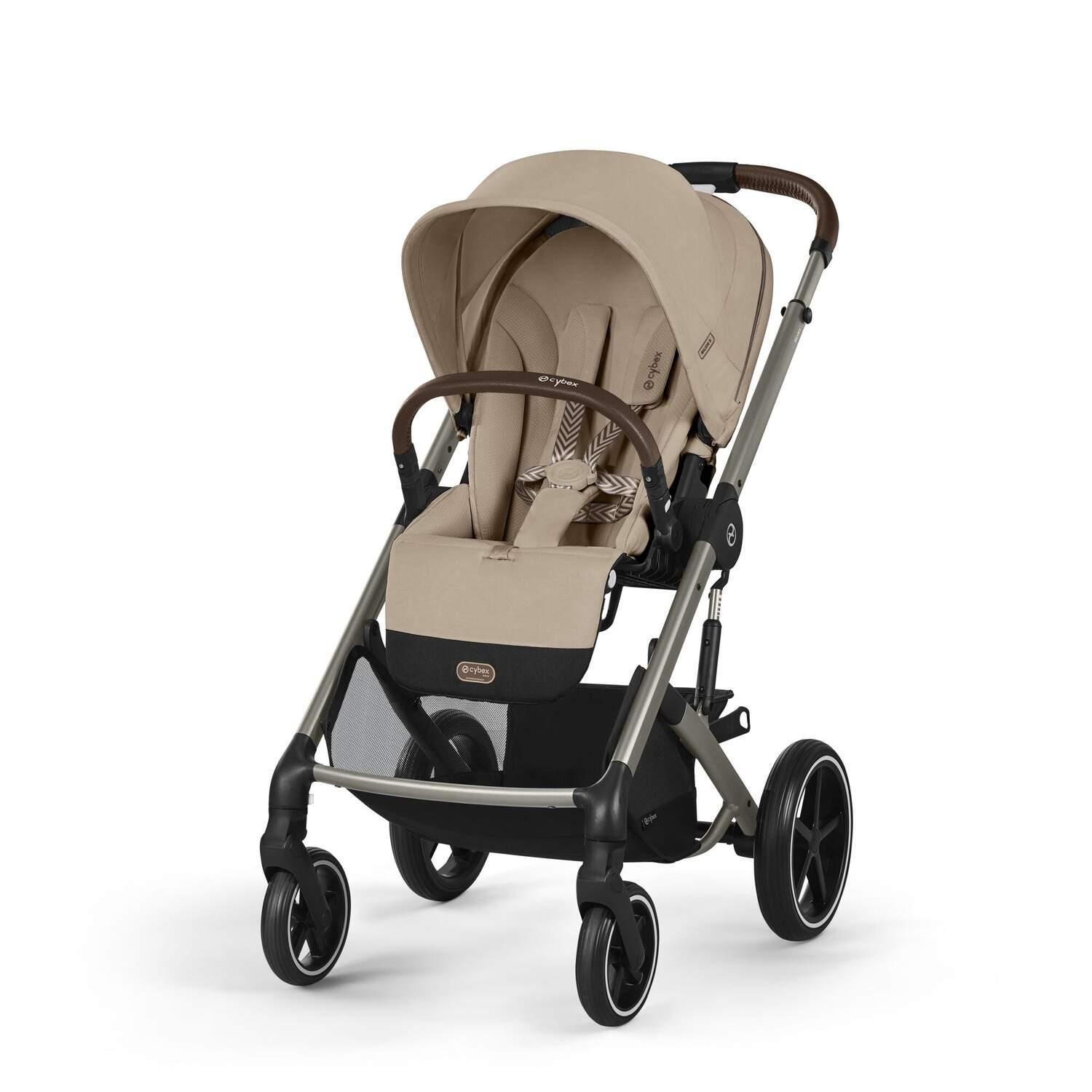 Cybex Balios S Lux 2in1 Stroller, Almond Beige - Image 6