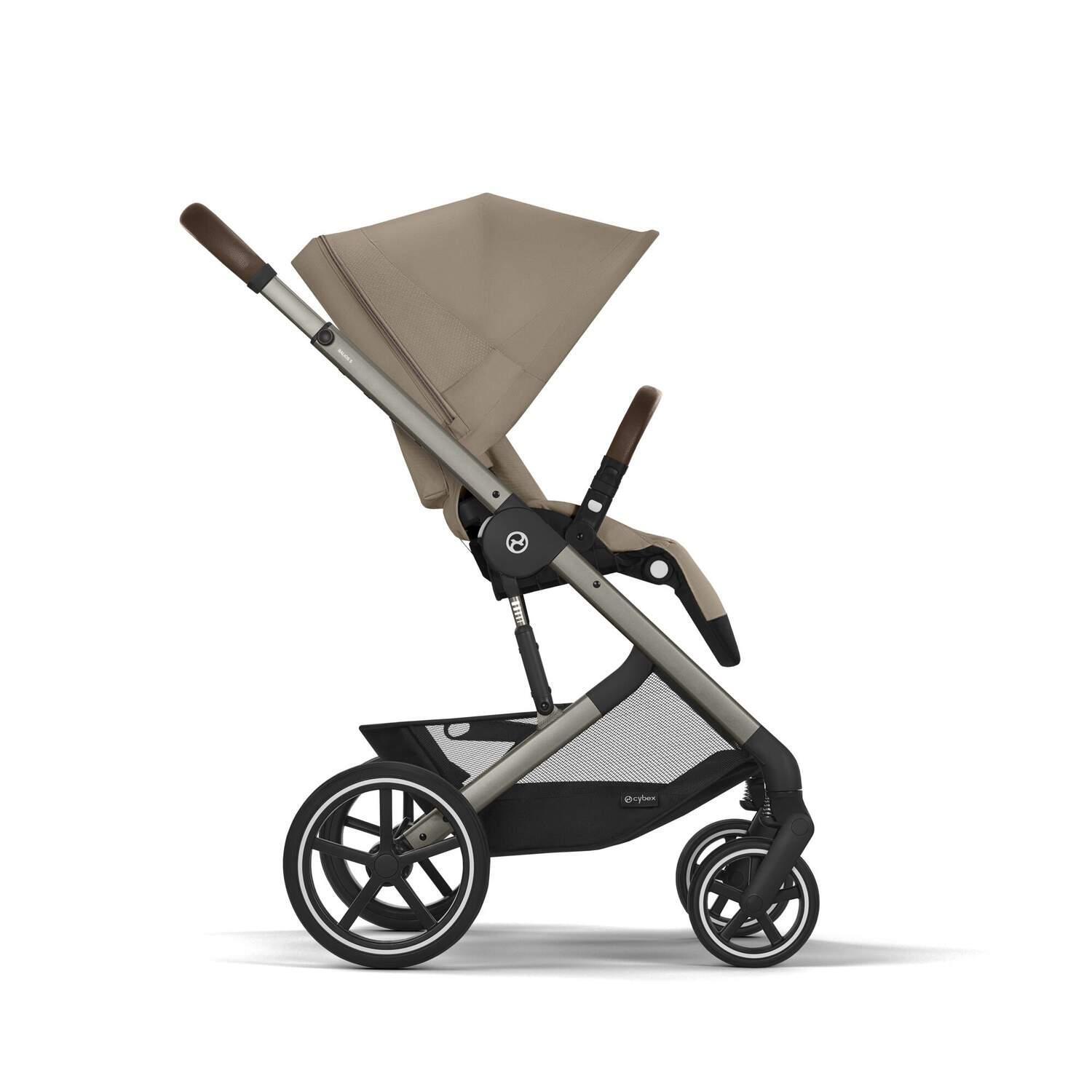 Cybex Balios S Lux 2in1 Stroller, Almond Beige - Image 9