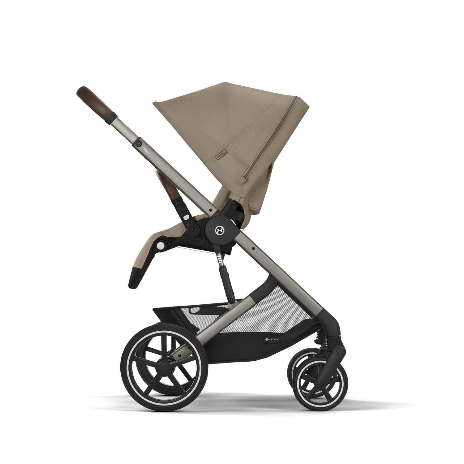Cybex Balios S Lux 2in1 Stroller, Almond Beige - Image 7