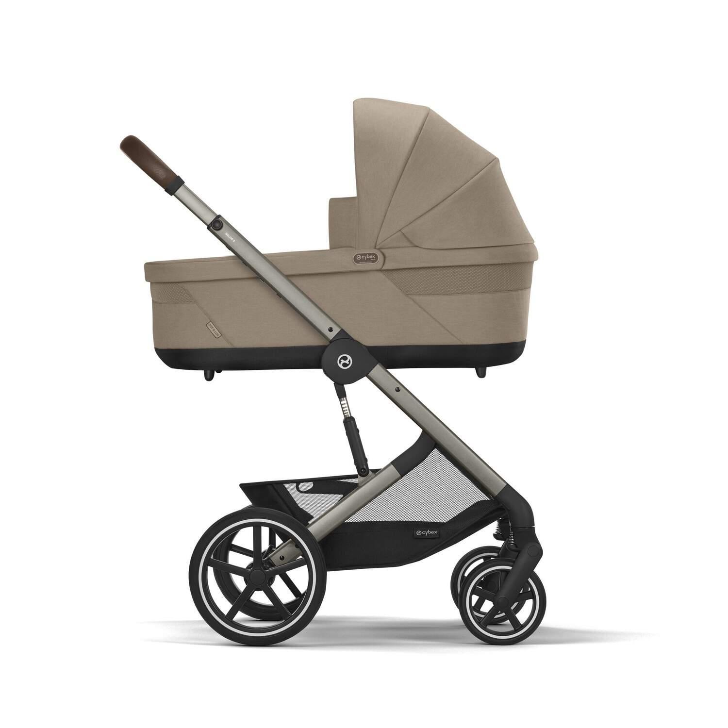 Cybex Balios S Lux 2in1 Stroller, Almond Beige - Image 5