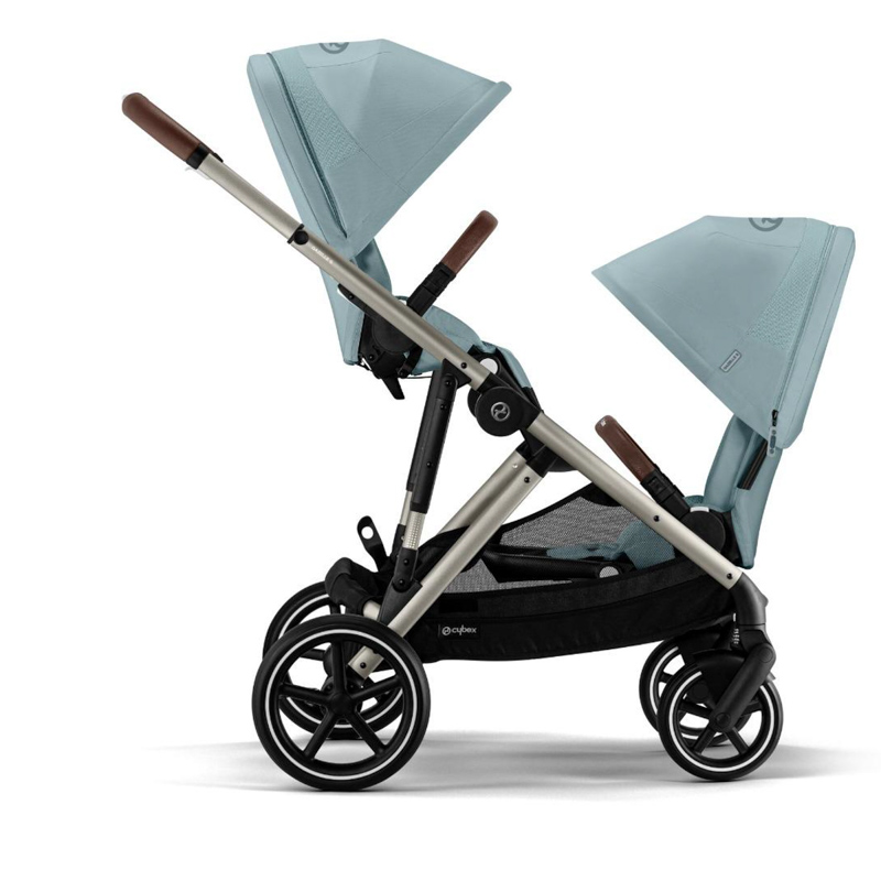 Cybex Gazelle S Duo Stroller, Stormy Blue - Image 5