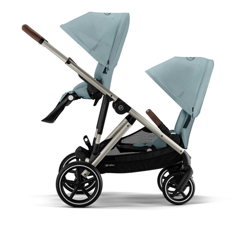 Cybex Gazelle S Duo Stroller, Stormy Blue - Image 6