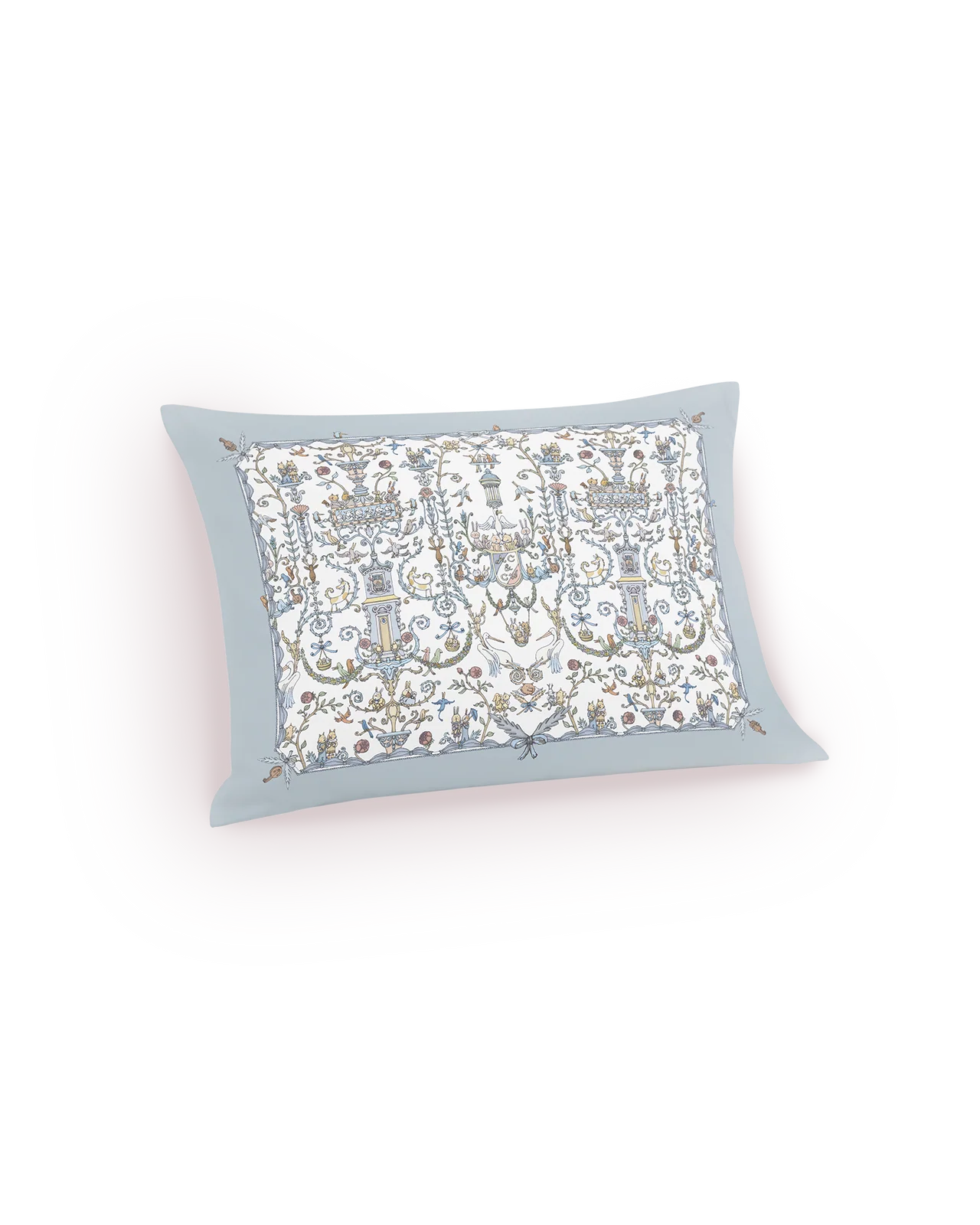 Atelier Choux & Caitlin Wilson Pillow, Toile de Jouy Blue