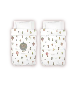 Atelier Choux Single Bed Duvet Cover - Hot Air Balloons