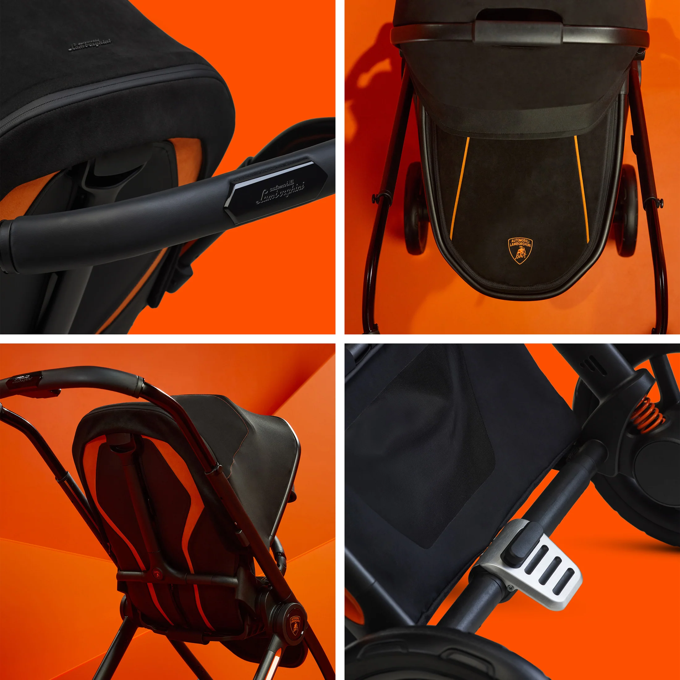 Silver Cross Reef 2 Stroller 2in1 , Lamborjini - Image 3