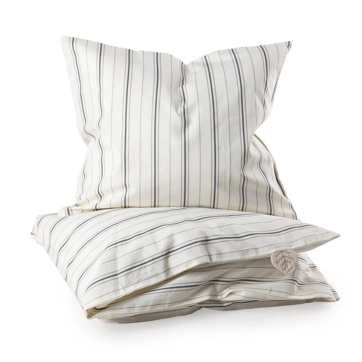 Sebra Bed Linen Set, Cream Stripe
