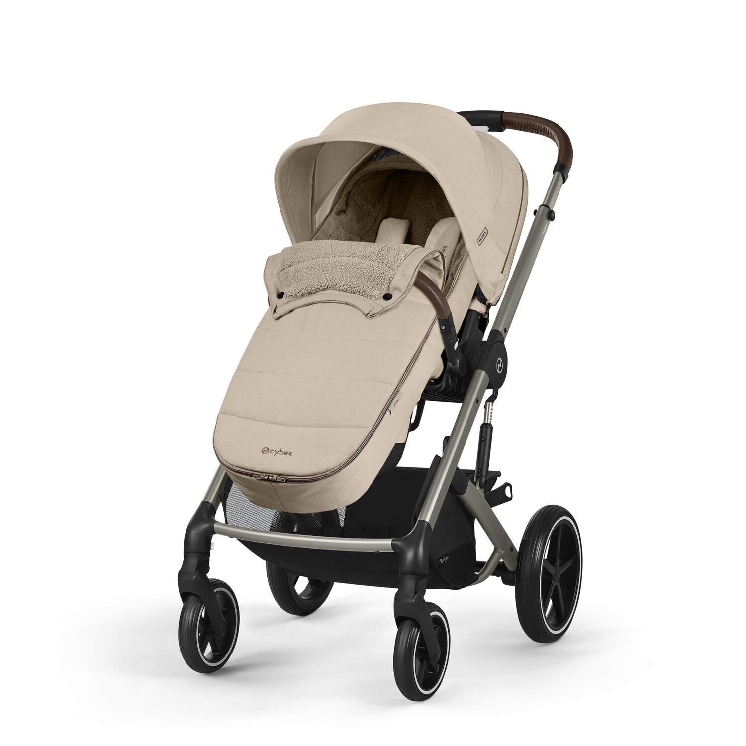 Cybex Footmuff Gold, Beige - Image 3