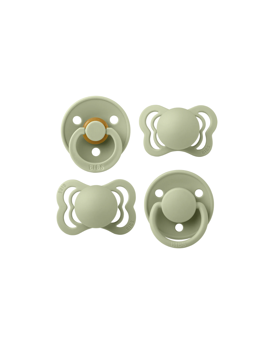 Bibs New Baby Pacifiers Try-It Collection - Sage