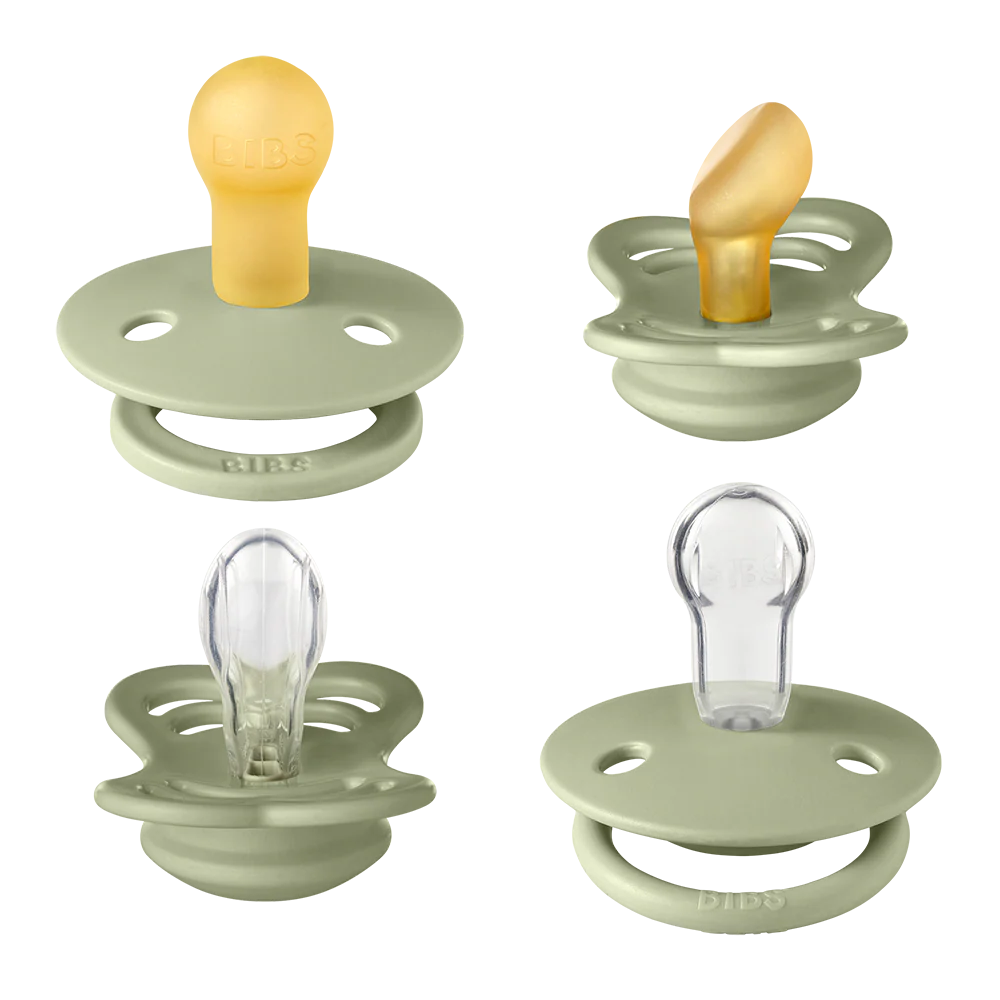 Bibs New Baby Pacifiers Try-It Collection - Sage - Image 3