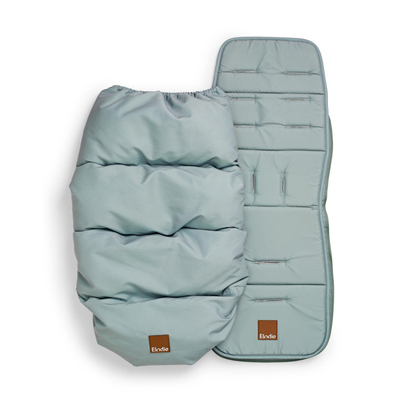 Elodie Details Convertible Footmuff, Pebble Green - Image 2