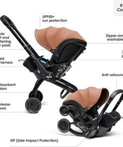 Alternative view of Doona X Ավտոնստատեղ - Մանկասայլակ, Terracotta