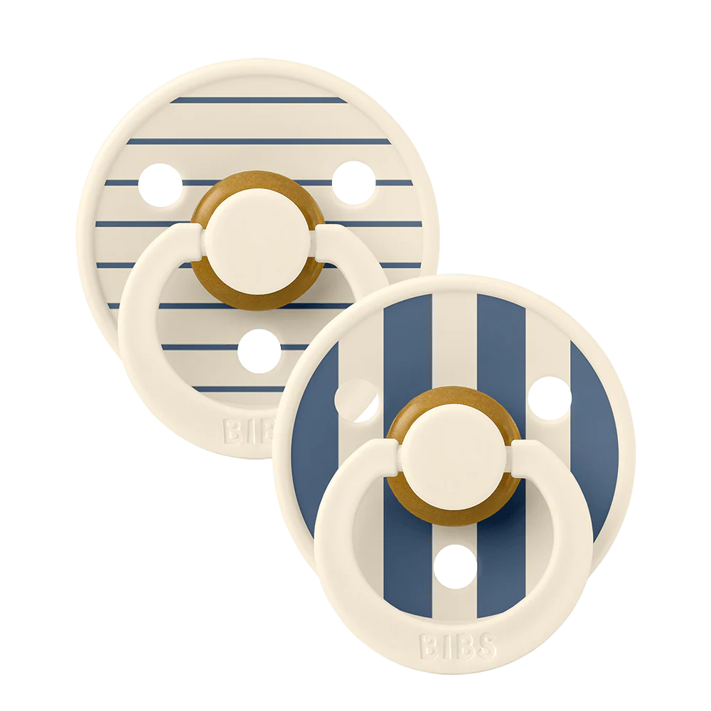 Bibs Լատեքսային Ծծակներ Ivory Steel Blue Mix