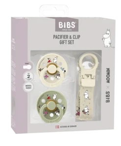 Bibs Նվեր Հավաքածու, Clip Ivory/Sage 6+