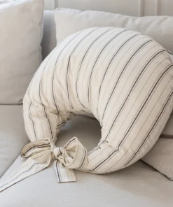 Alternative view of Sebra Կերակրման Բարձ, Cream Stripe