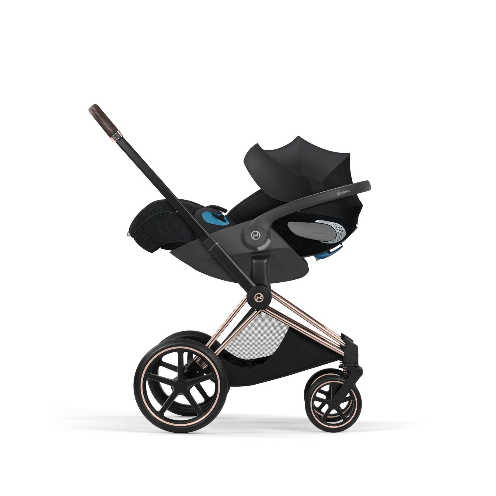 Cybex Priam Style Collection V Stroller 2in1, Sepia Black - Image 8