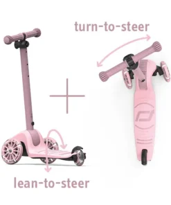 Alternative view of Scoot and Ride Highwaykick 3S Ինքնագլդոր, Rose