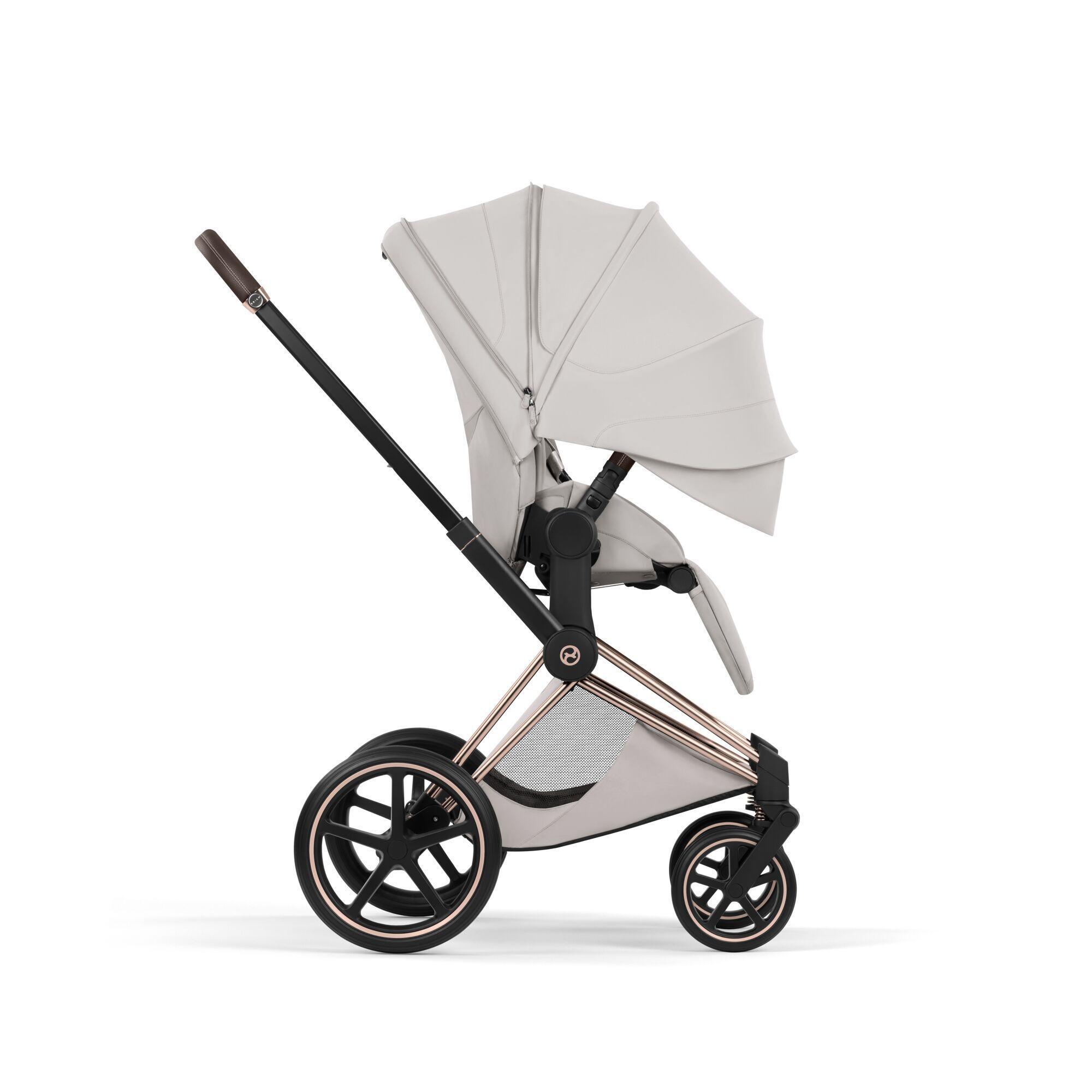 Cybex Priam Style Collection V Stroller 2in1, City Grey - Image 4