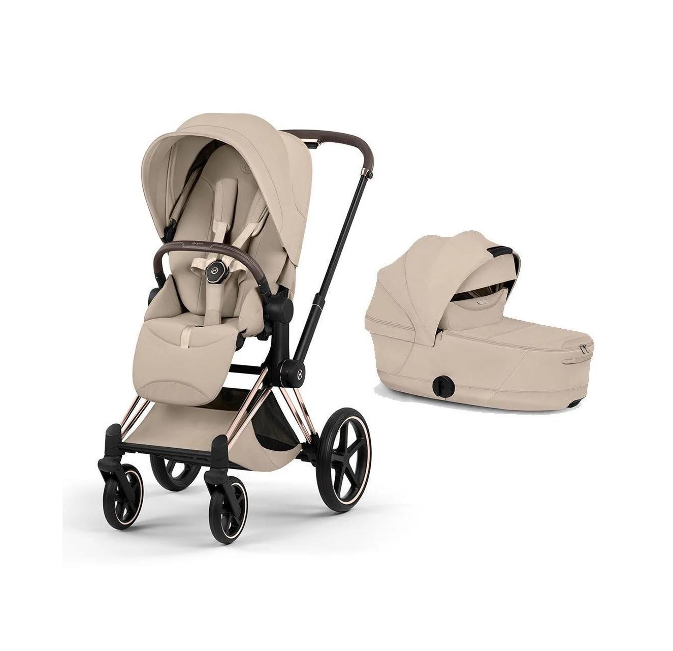 Cybex Priam Style Collection V Stroller 2in1, Cozy Beige