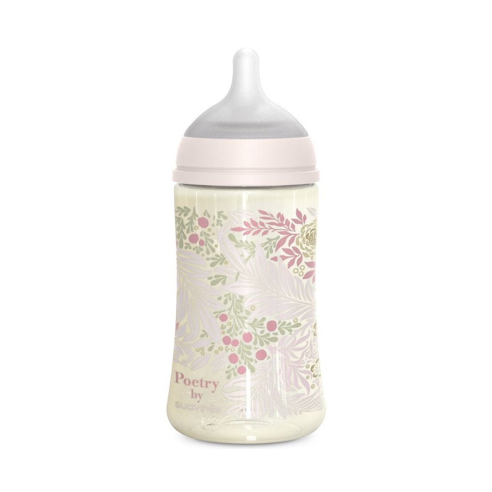 Suavinex Feeding Bottles Plastic, Poetry, 270 ml