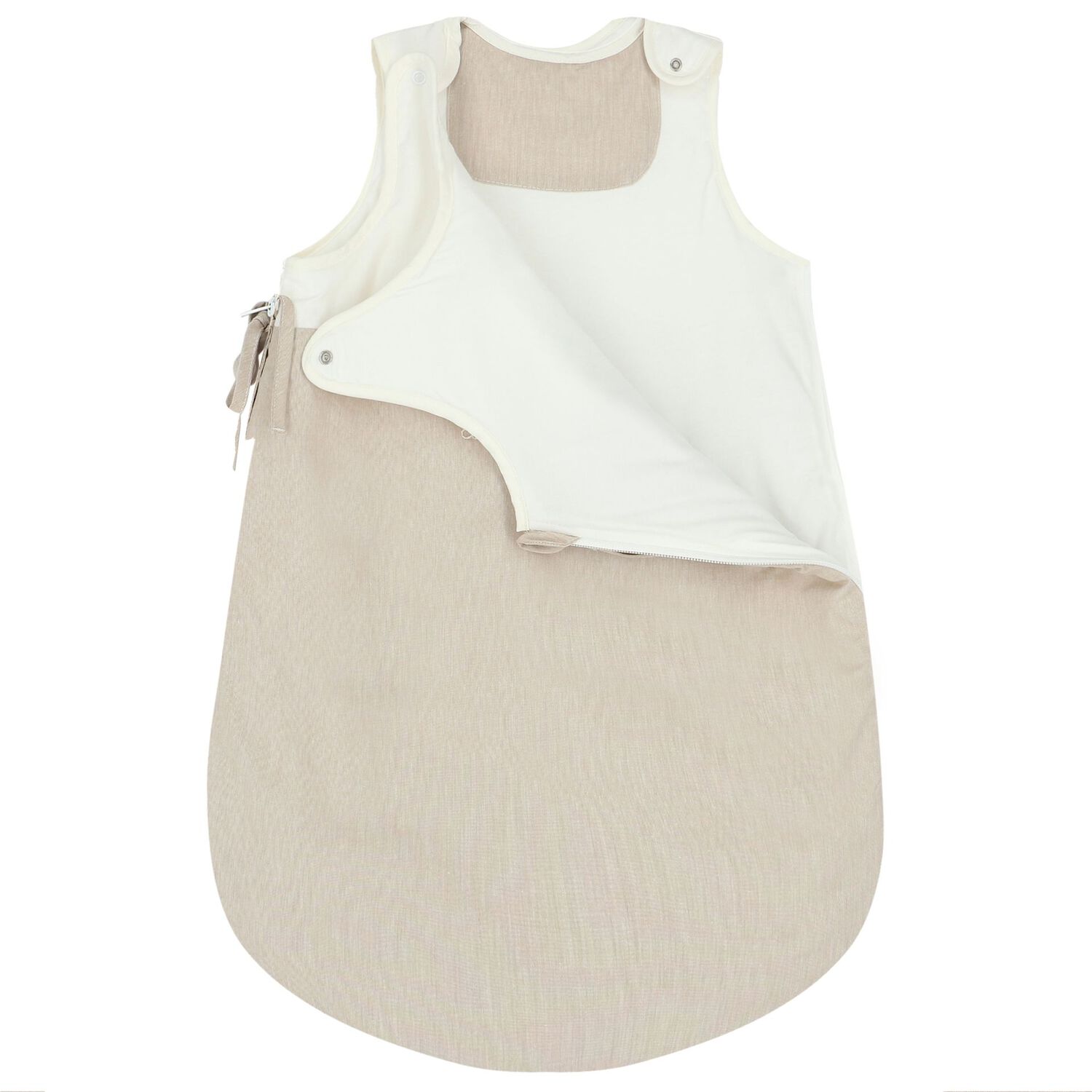 Nanan White & Beige Teddy Bear Քնապարկ - Image 3