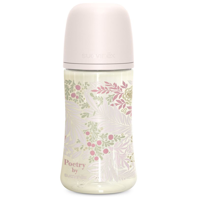 Suavinex Feeding Bottles Plastic, Poetry, 270 ml - Image 2