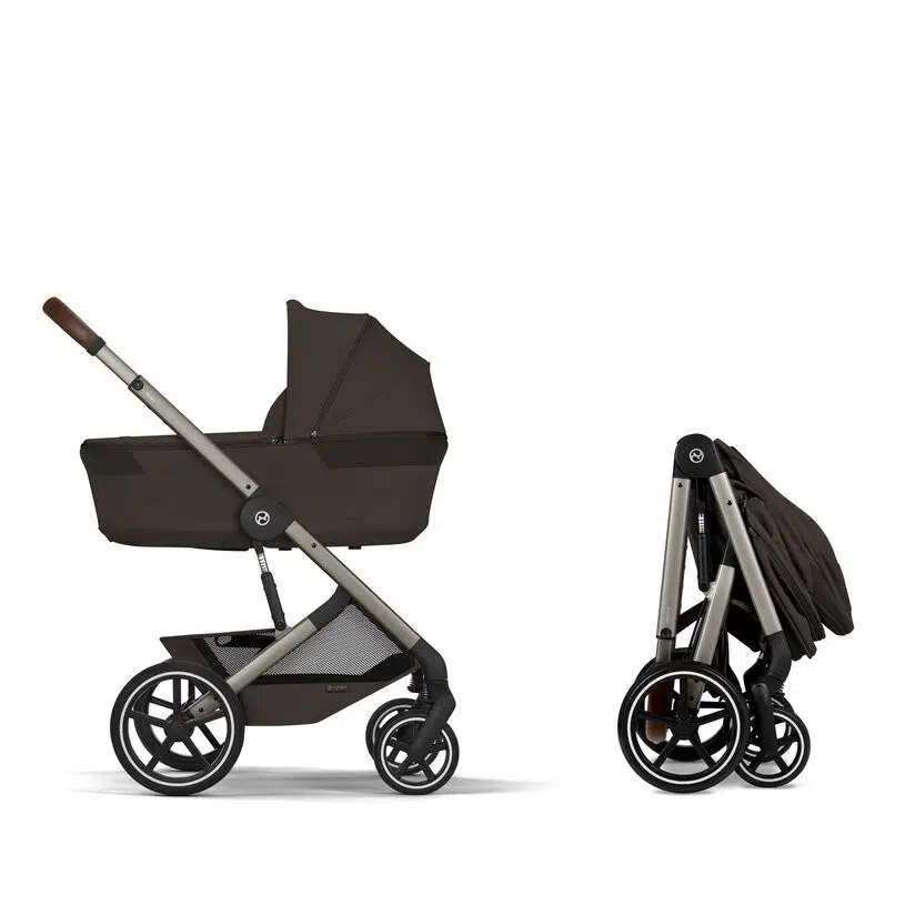 Cybex Balios S Lux 2-ը 1-ում Մանկասայլակ 2026, Chocolate Brown - Image 4