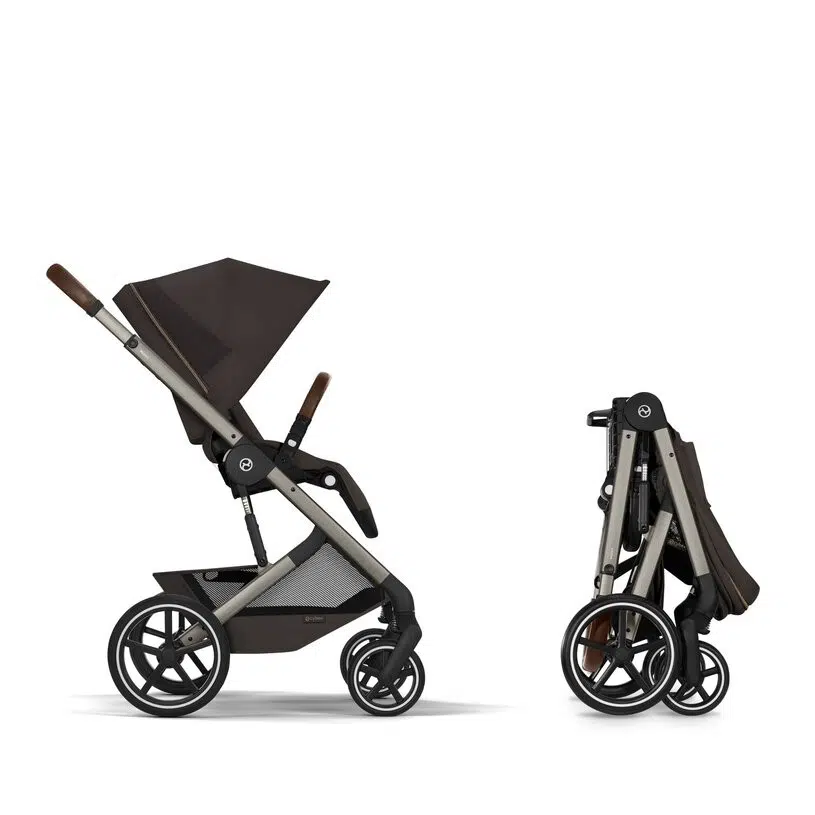 Cybex Balios S Lux 2-ը 1-ում Մանկասայլակ 2026, Chocolate Brown - Image 9