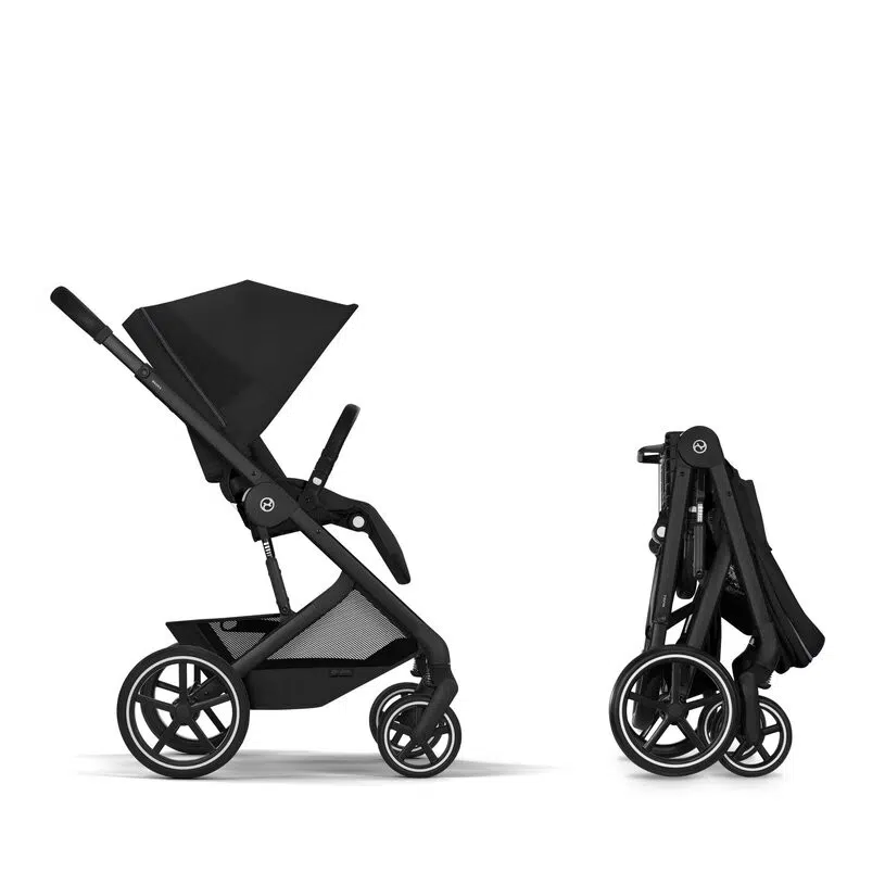 Cybex Balios S Lux 2-ը 1-ում Մանկասայլակ 2026, Moon Black - Image 7