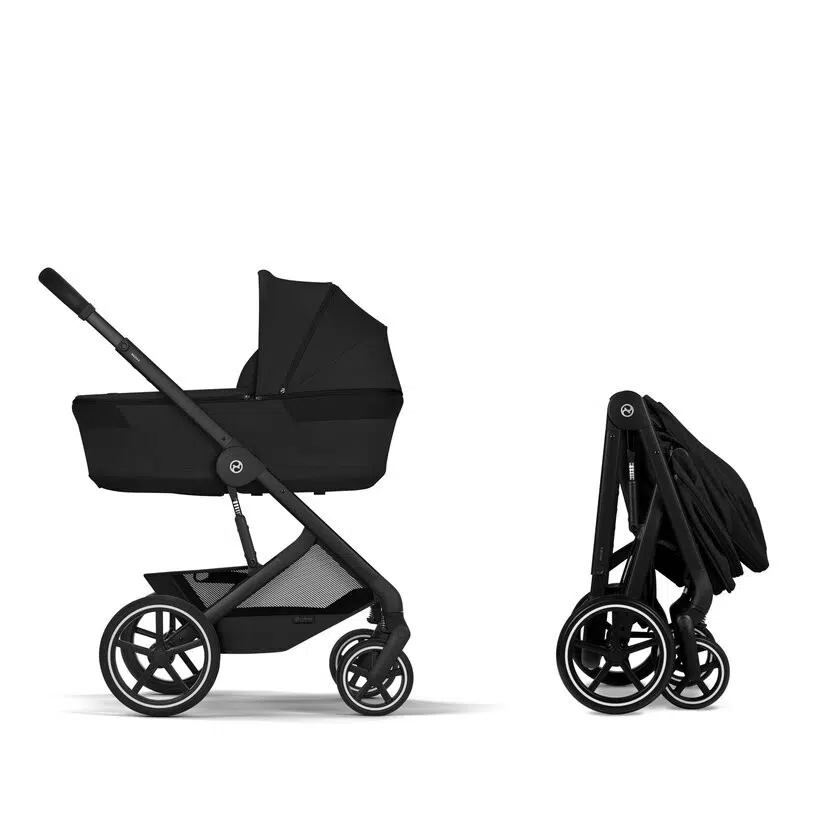 Cybex Balios S Lux 2-ը 1-ում Մանկասայլակ 2026, Moon Black - Image 4