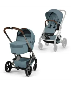 Cybex Balios S Lux 2-ը 1-ում Մանկասայլակ 2026, Stormy Blue