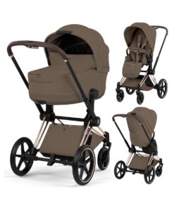 Cybex Priam Style Collection V Մանկասայլակ 2-ը 1-ում, Coconut Brown