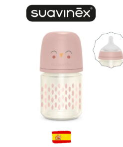 Alternative view of Suavinex Ապակյա Շիշ 120 մլ , Owl