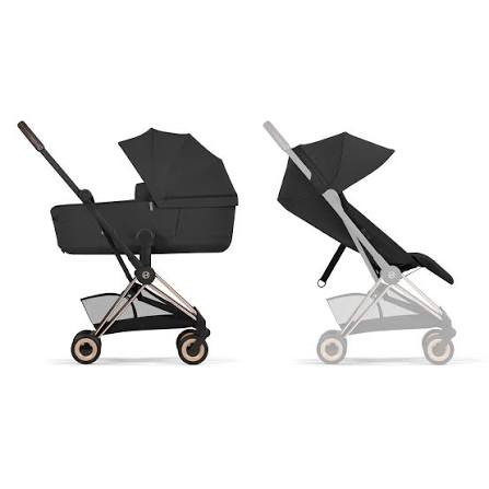 Cybex Coya 2-ը 1-ում Մանկասայլակ, Sepia Black