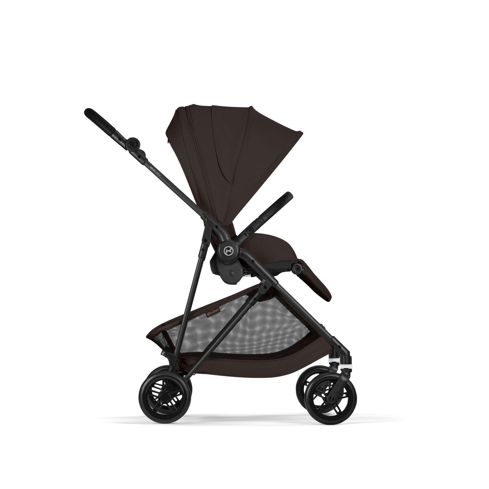 Cybex Melio 2-ը 1-ում Մանկասայլակ, Chocolate Brown - Image 8
