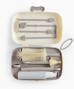 Alternative view of Happy Baby Baby Bottle Cleaning & Care Set, Grey