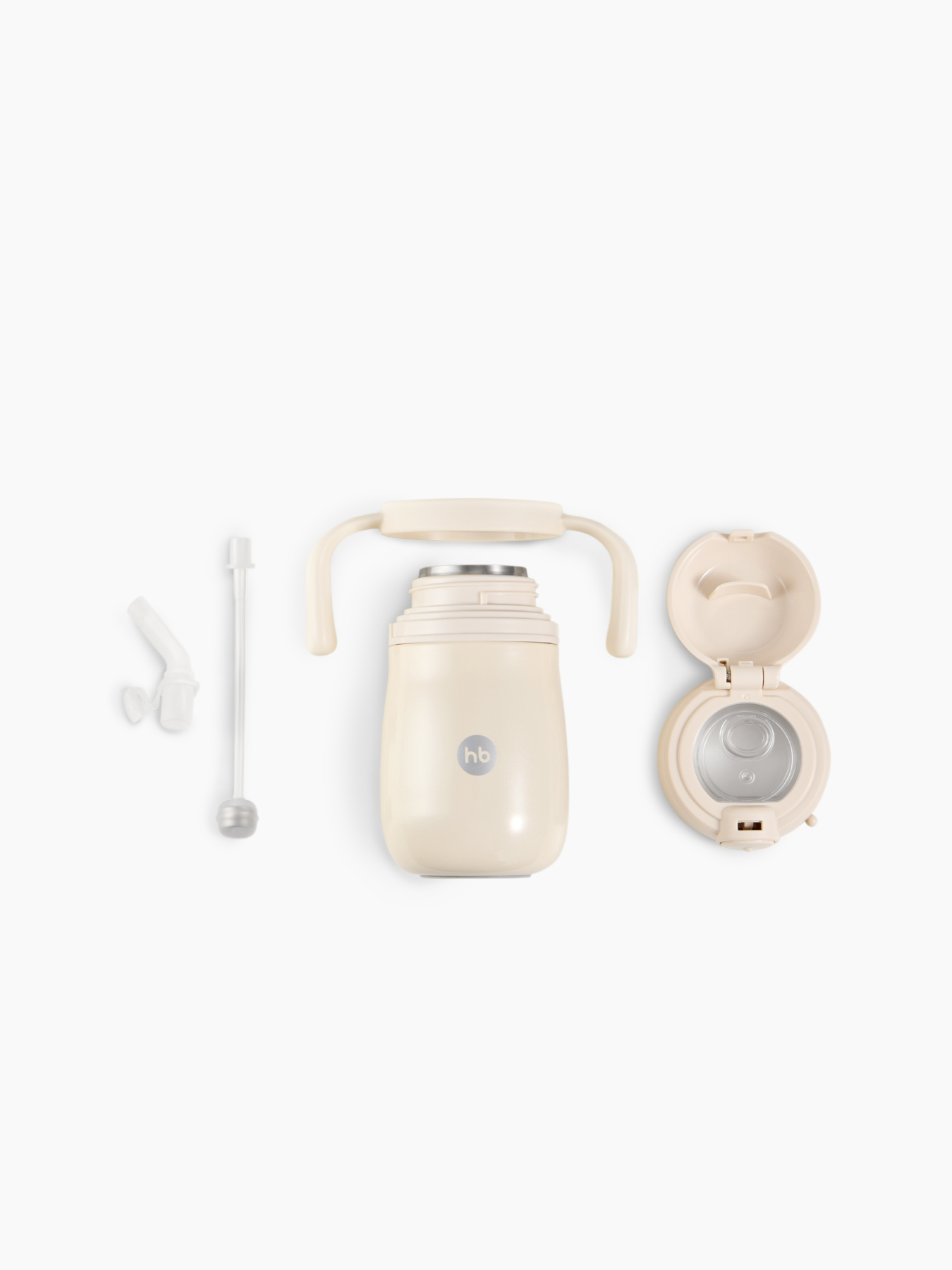 Happy Baby Թերմո Բաժակ, 300 մլ, Cream - Image 8
