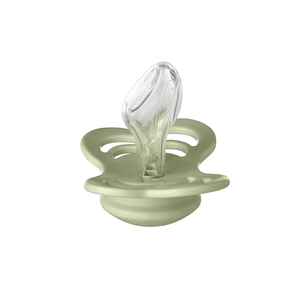 Bibs Սիլիկոնե Ծծակներ 2 Pack - Ivory/Sage - Image 2
