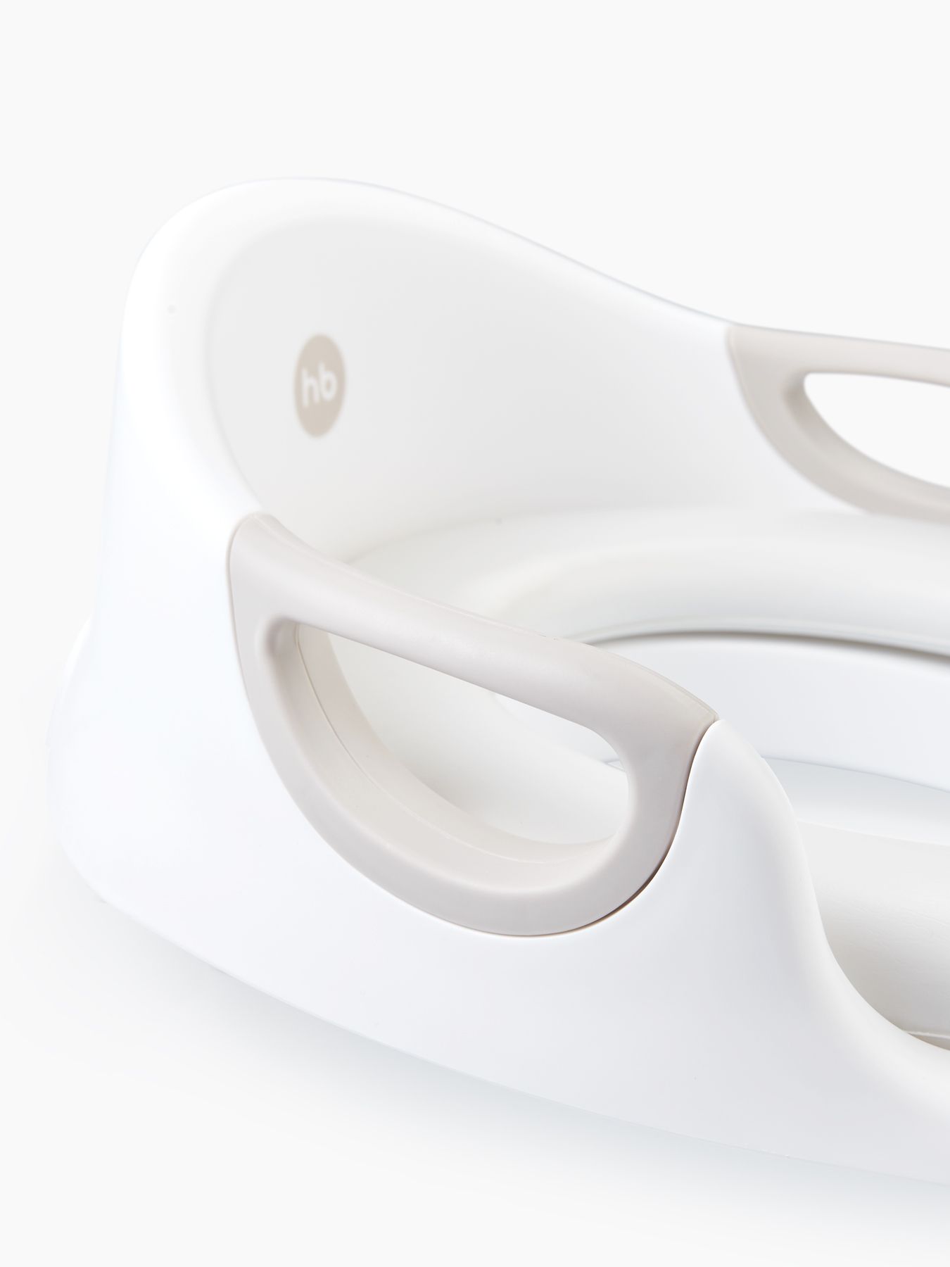 Happy Baby BONUS Toilet Training Seat with Handles, Warm Grey - Image 4