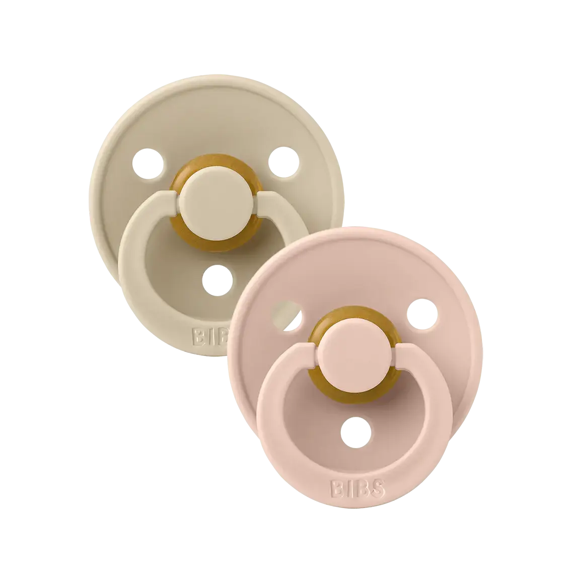 Bibs Լատեքսային Ծծակներ Vanilla / Blush