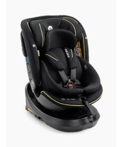 Happy Baby XION Car Seat, Total Black Nova