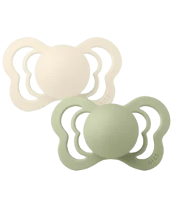 Bibs Սիլիկոնե Ծծակներ 2 Pack - Ivory/Sage