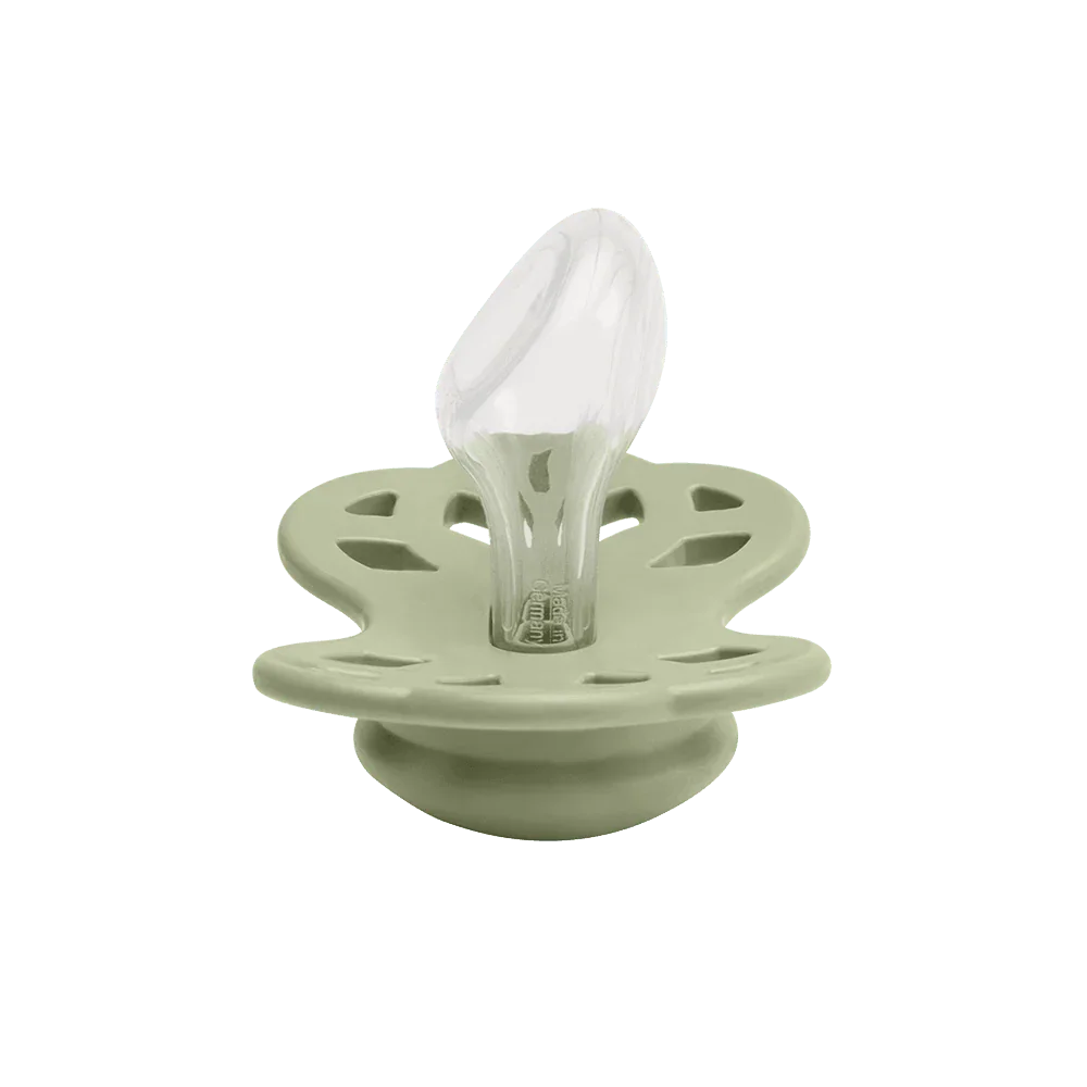 Bibs Սիլիկոնե Ծծակներ 2 Pack Infinity Symmetrical Ivory/Sage - Image 2