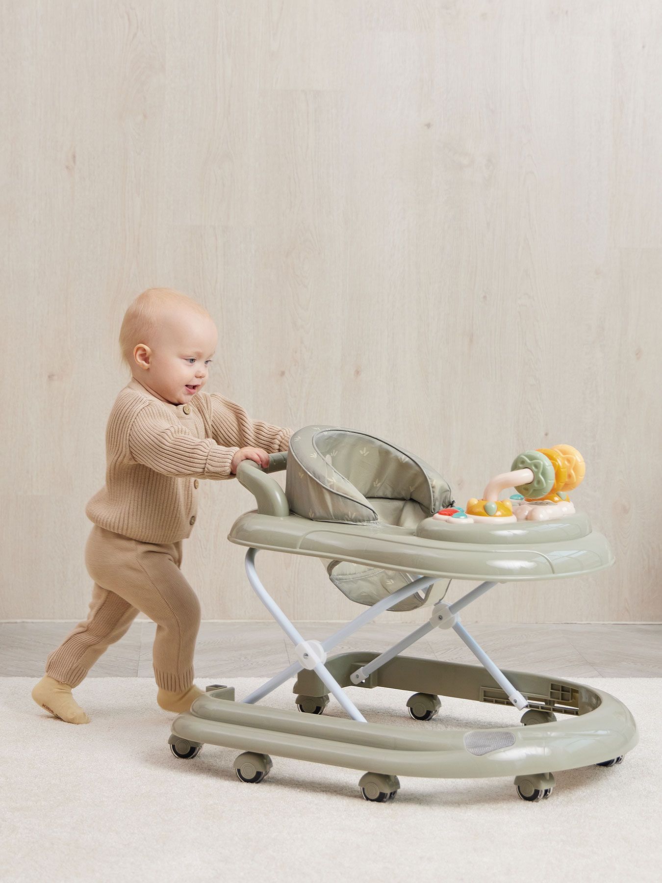 Happy Baby Մանկական Քայլակ, Olive - Image 11